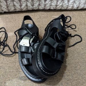 Mudd Vegan Leather Gladiator Sandals